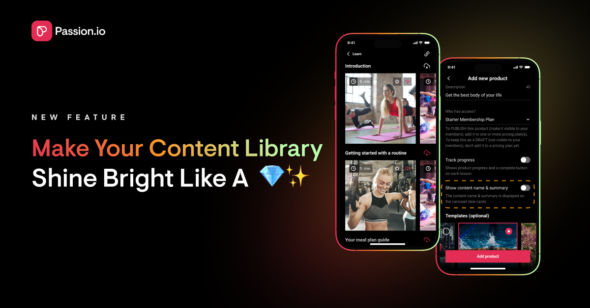 🌟 Make your content libraries stand out
